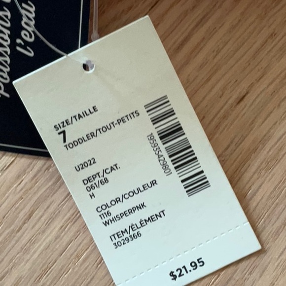 NWT Gymboree whisper Pink Slingback Sandals Size 7 Toddler Girl's - Picture 5 of 5